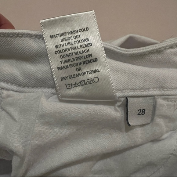 Vervet Women’s Size 28 White Jeans Mid Rise Stretch - Picture 10 of 13